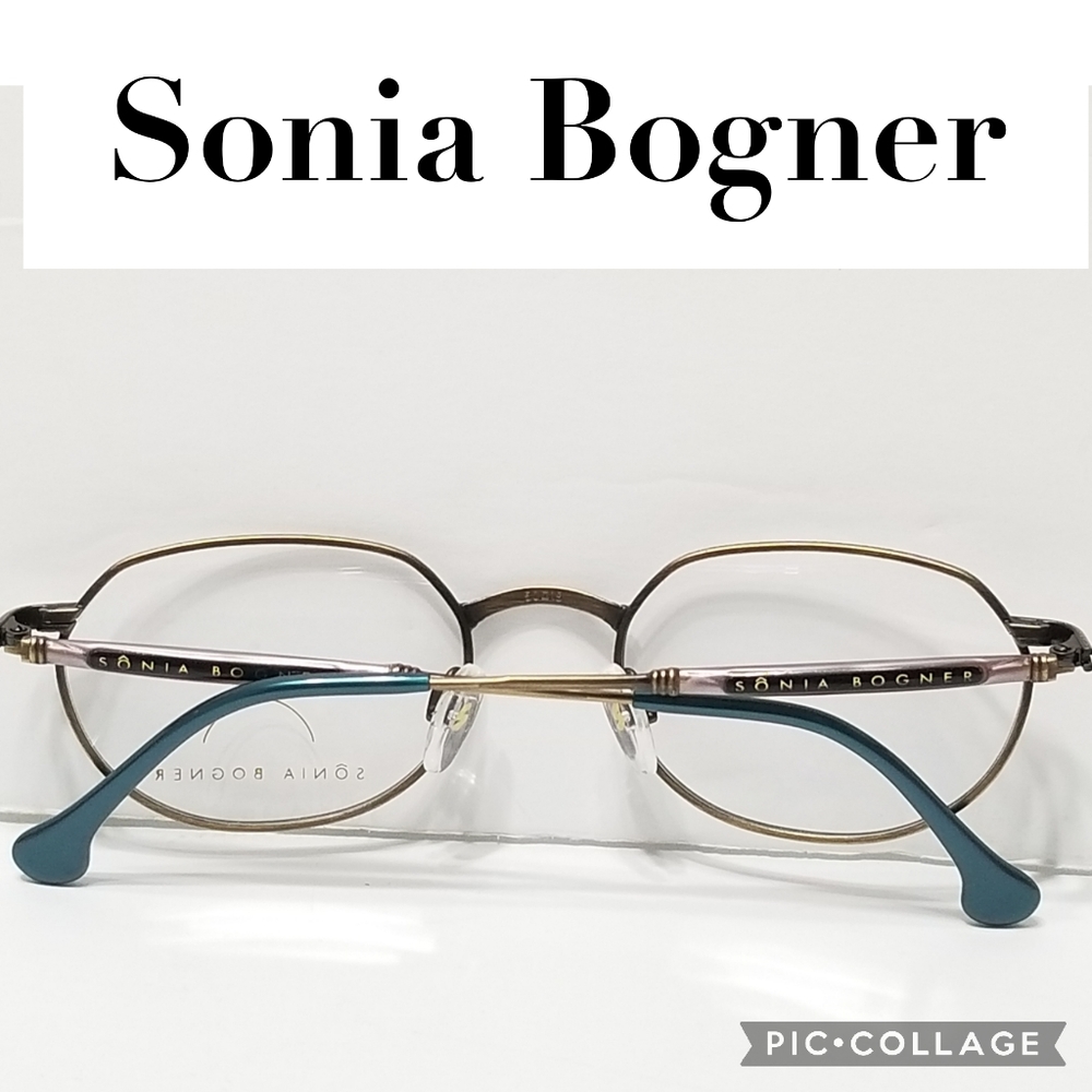 Gorgeous  Vintage SONIA BOGNER Artsy  European Eyewear  sunglasses eyeglasses